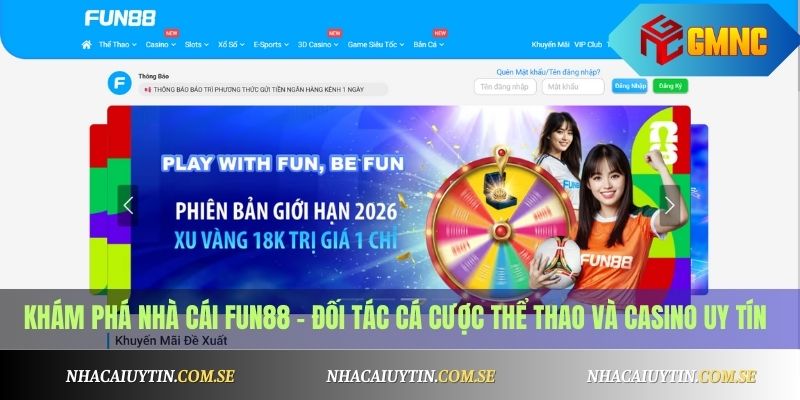 Fun88 - Nhà Cái Cá Cược Uy Tín Hàng Đầu Châu Á 2025 2 Khám phá nhà cái Fun88 – Đối tác cá cược thể thao và casino uy tín