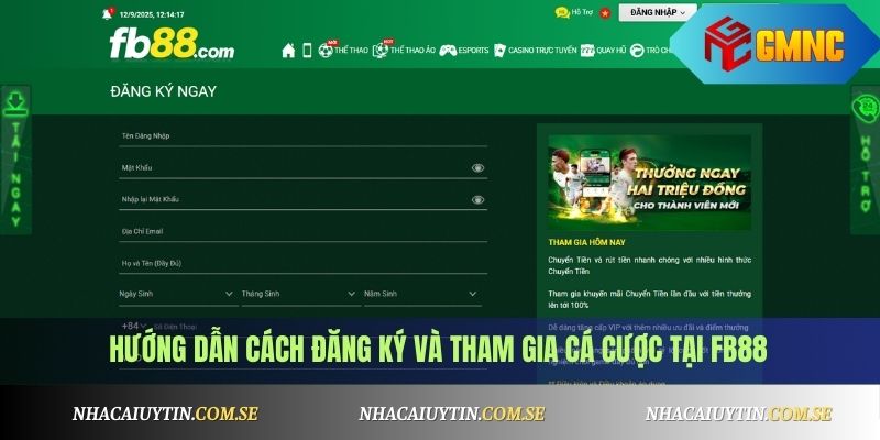 FB88 - Nhà Cái FB88 Có Uy Tín Không? Review Chi Tiết 4 Hướng dẫn cách đăng ký và tham gia cá cược tại FB88