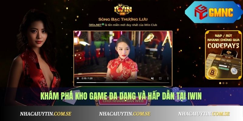 iWin - Game Đổi Thưởng, Quay Hũ, Bắn Cá Siêu Hấp Dẫn 3 Khám phá kho game đa dạng và hấp dẫn tại iWin
