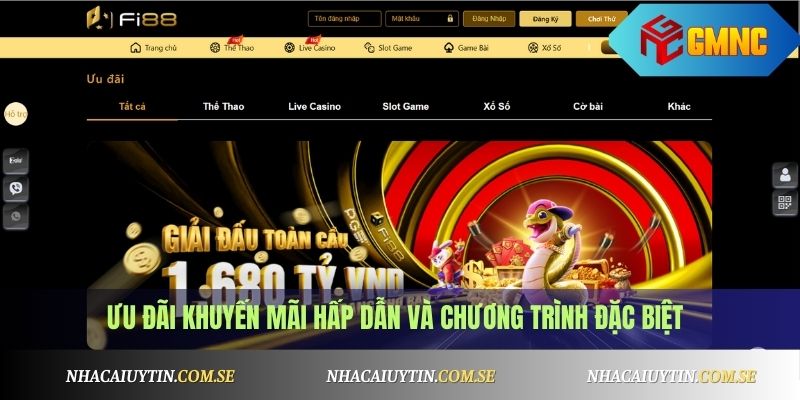 Fi88 - Nhà Cái Cá Cược Uy Tín, Nạp Rút Trong 3 Phút 3 Ưu đãi khuyến mãi hấp dẫn và chương trình đặc biệt