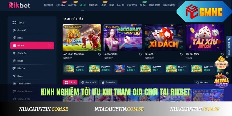 Rikbet - Trang Cá Cược Uy Tín, Tặng 100k Tân Thủ 4 Kinh nghiệm tối ưu khi tham gia chơi tại Rikbet