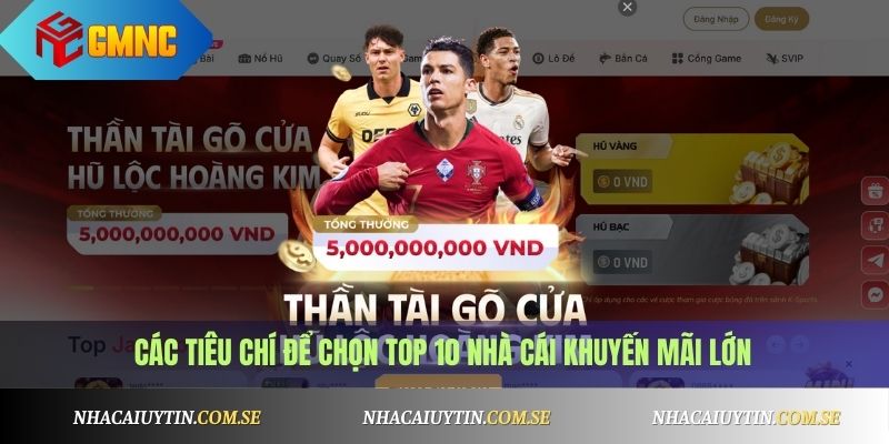 Khám Phá Top 10 Nhà Cái Khuyến Mãi Khủng Cho Người Chơi 3 Các tiêu chí để chọn Top 10 nhà cái khuyến mãi lớn